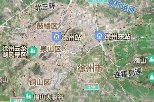 徐州市地图