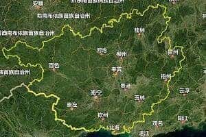 广西地图