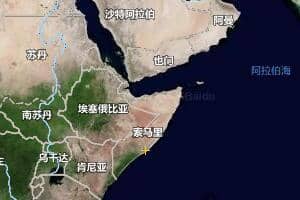 索马里地图