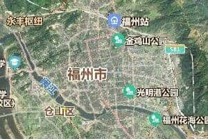 福州市地图