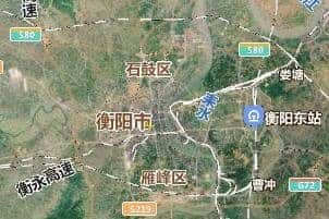 衡阳市地图