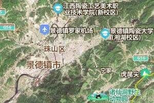景德镇市地图