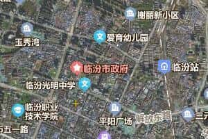 临汾市地图