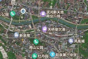 阳泉市地图