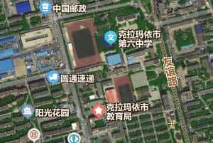 克拉玛依市地图